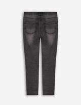 Uske farmerice - Oprano abrazivom - sivo