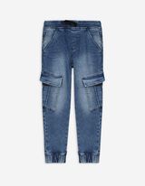 Jogger pants - Elastische band - lichtblauw