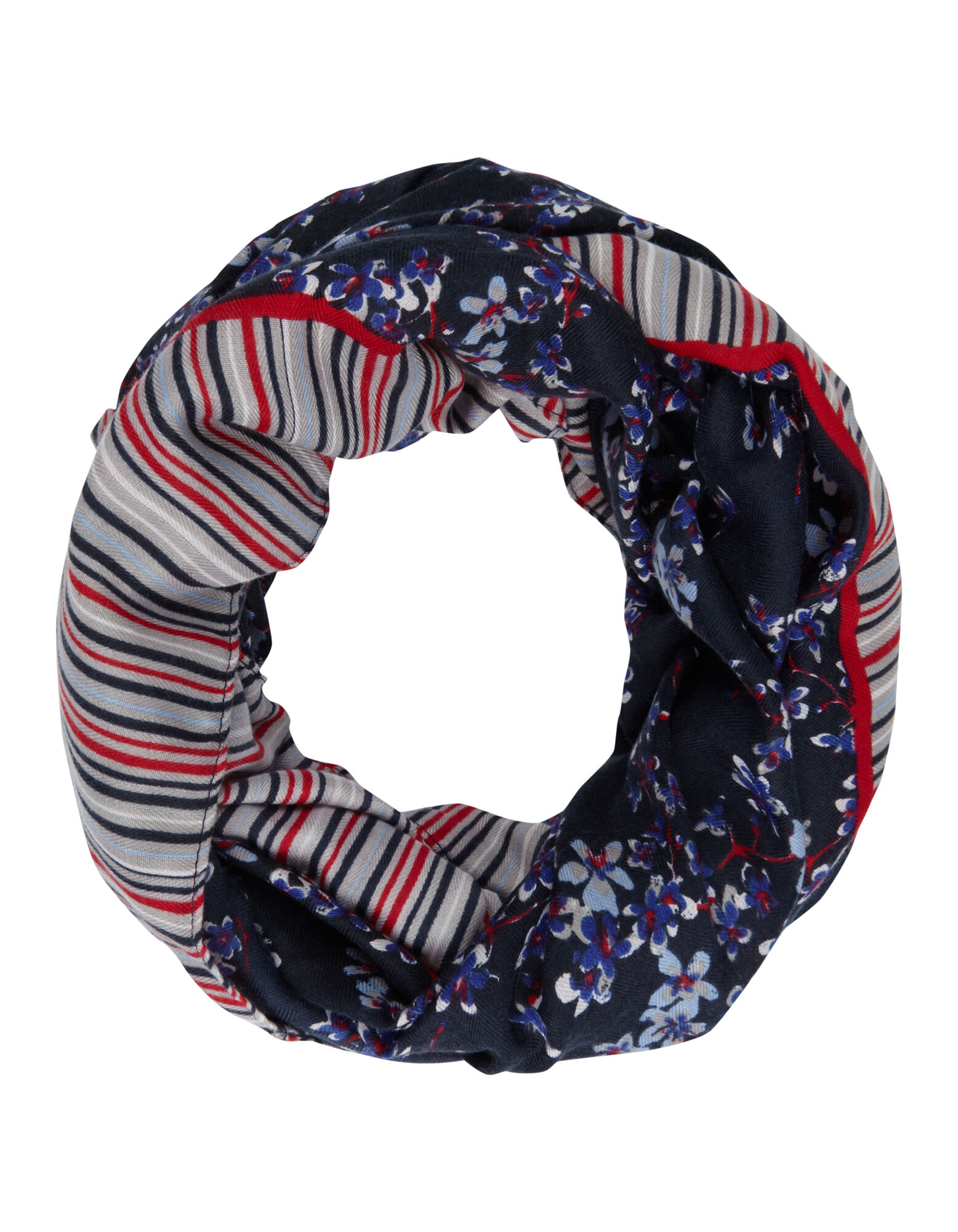 Damen Loop-Schal mit floralem Muster
