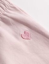 Jogginghose - Baumwolle - rosa