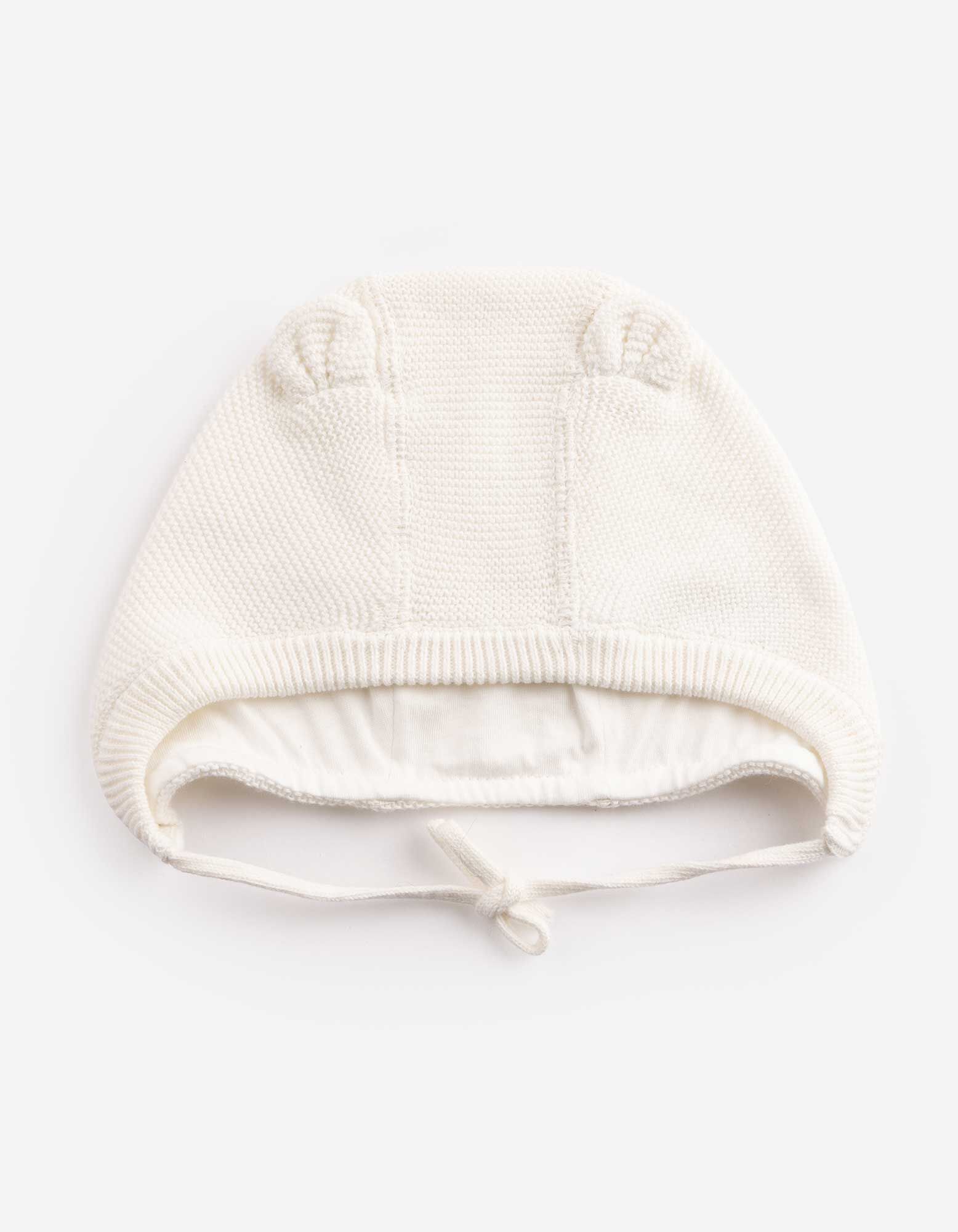 M&uuml;tze - Baumwolle - Off-White