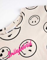 Tričko - SmileyWorld&reg; - bezova