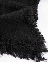 Schal - Soft-Touch - schwarz