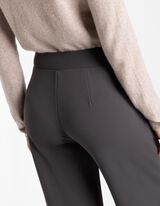 Palazzo pantalone - Elastični pojas - tamno-siva