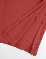 Kilote pantalone - LENZING&trade; ECOVERO&trade; - tamno-crvena