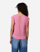 Blouseshirt - Viscose - Roze