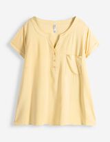 Blouse - Viscose - Jaune clair