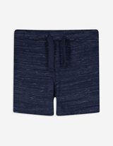 Shorts - Meliert - dunkelblau