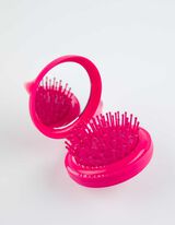 Szczotka - nadruk - rozowy