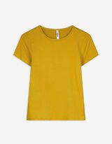 T-Shirt - Slim Fit - gelb