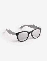 Lunette de soleil - miroir - Noir
