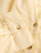 Bluse - Brusttasche - gelb