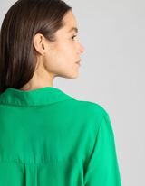 Pikk pluus - LENZING&trade; ECOVERO&trade; - roheline