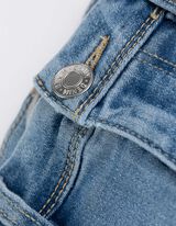 Kapri pantalone - Rastegljivo - plava