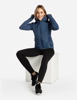 Jakna - jednobojna - tamno-plava