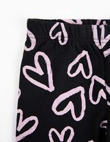 Leggings - Thermoeffekt - schwarz