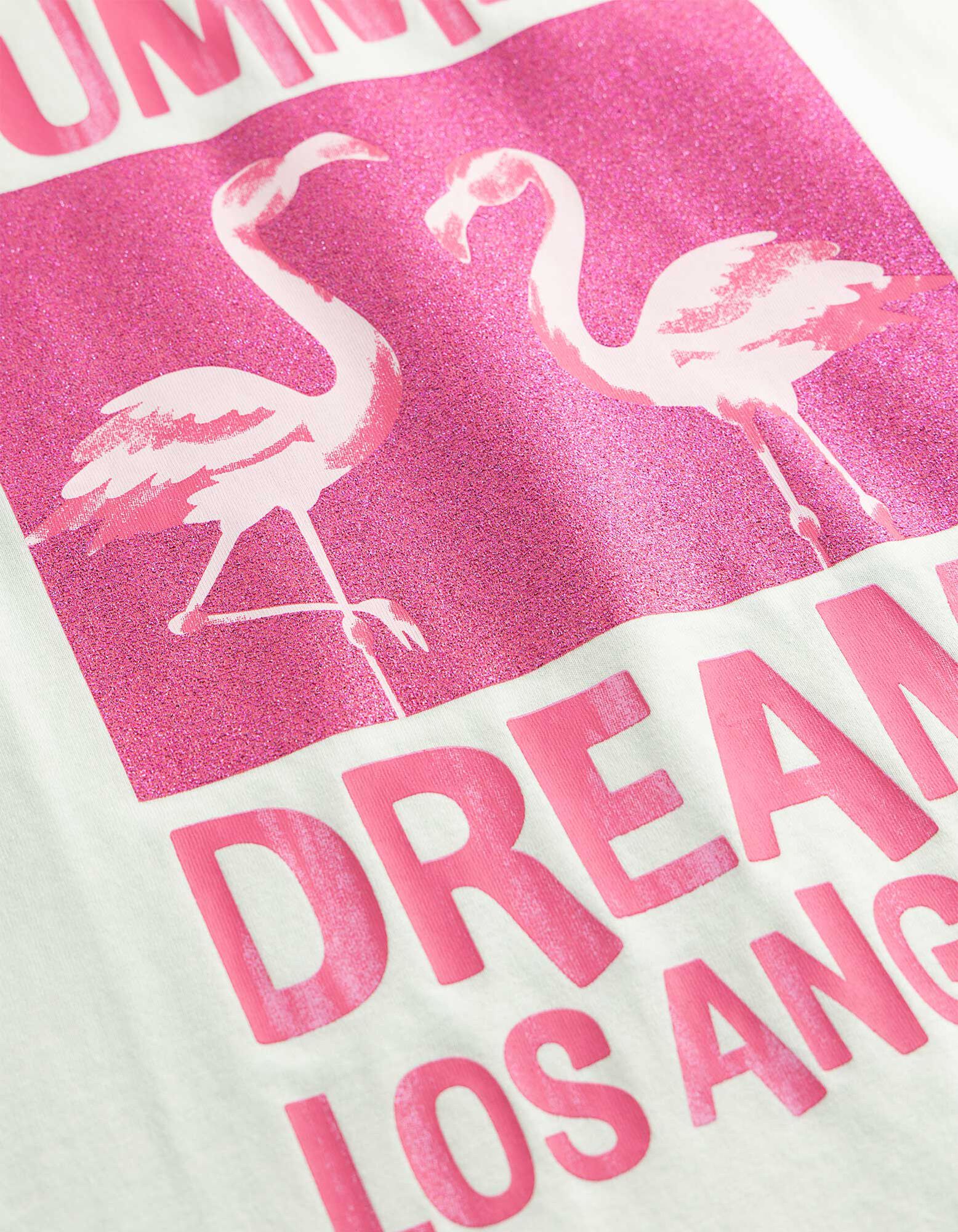 T-shirt - Impression avant - vert clair 