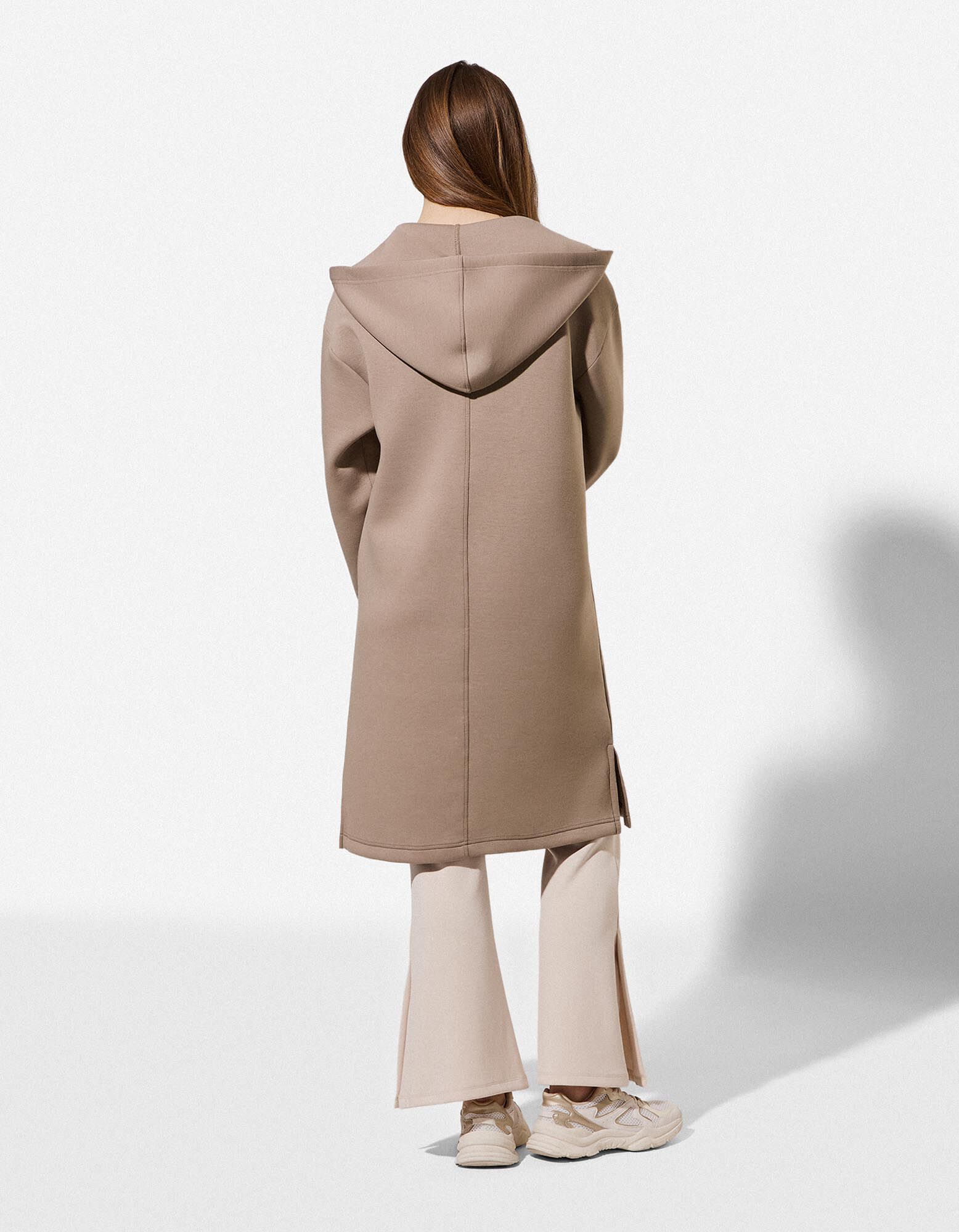 Sweatvest - Duiken - beige