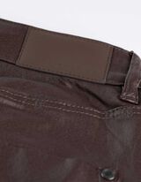 Pantaloni - Skinny Fit - Maro inchis