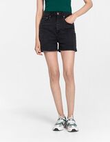 Pantaloncini - Vita alta - nero