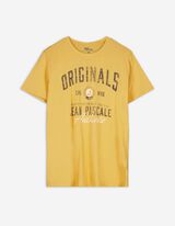T-Shirt - Frontprint - gelb