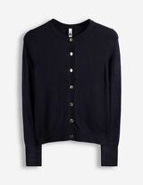 Vest - Knoopsluiting - donkerblauw