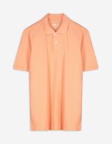 Poloshirt - Knopfverschluss - orange