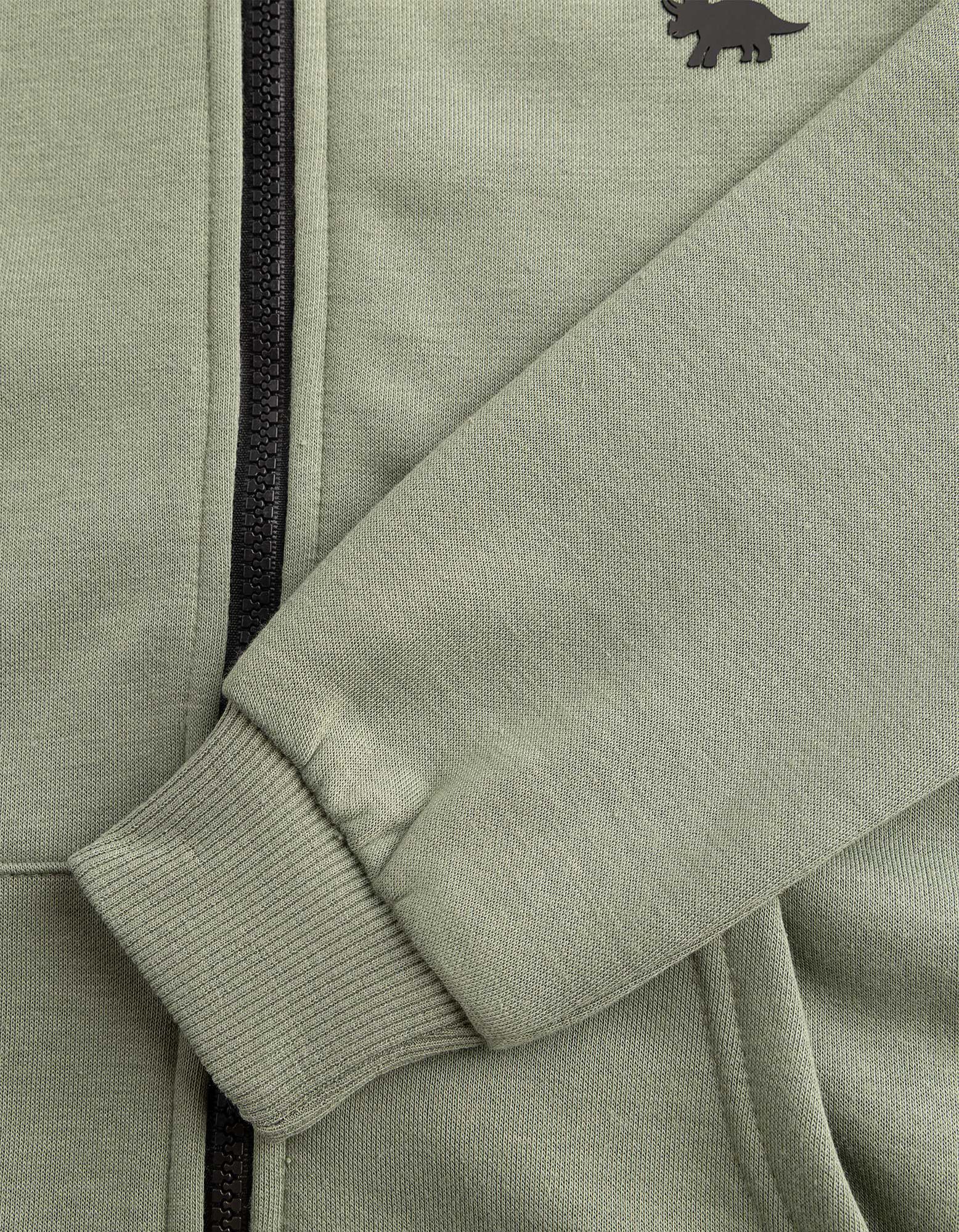 Sweatjacke - Oversized Fit - Khaki