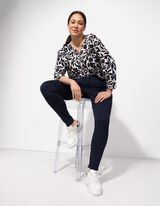 Pantaloni da jogging - Cordoncino - blu scuro