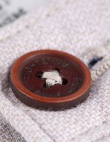 Chinohose - Leinen-Mix - beige