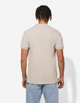 Poloshirt - einfarbig - beige