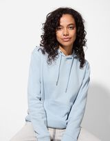 Hoodie - Kapuze - hellblau