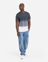 Marškinėliai - Dip Dye - tamsiai pilkas