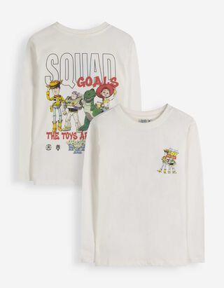Langarmshirt - Toy Story - Off-White