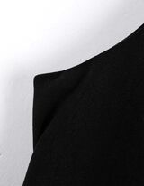 Kleid - Ärmellos - schwarz