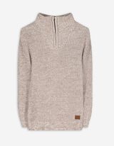 Pullover - Troyer - beige