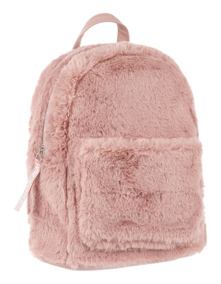 Damen Rucksack aus Webpelz