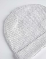 set od body dugih rukava, hlača i &scaron;e&scaron;ira - rebrasti materijal - svetlo-siva