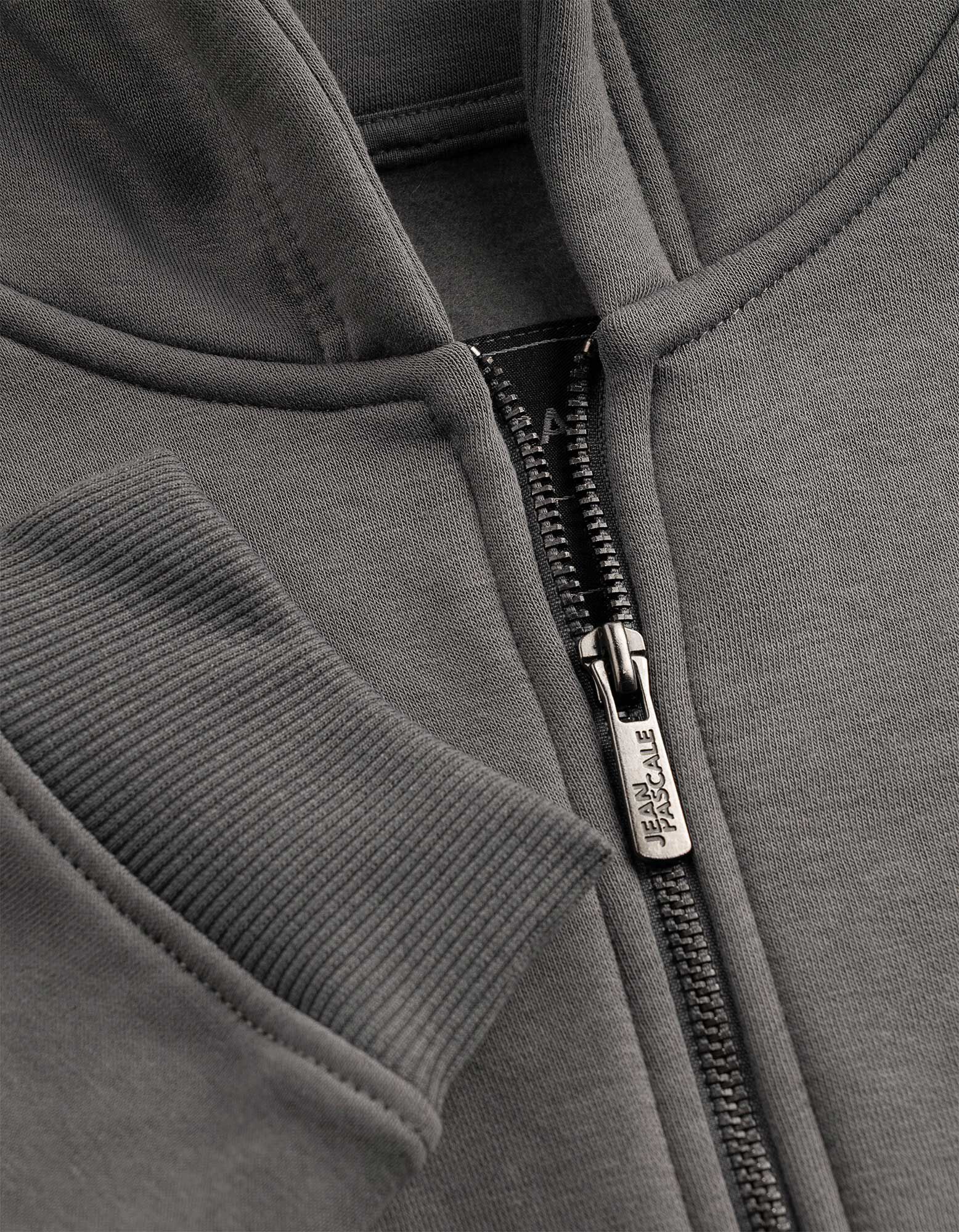 Sweatjacke - Oversized Fit - Dunkelgrau