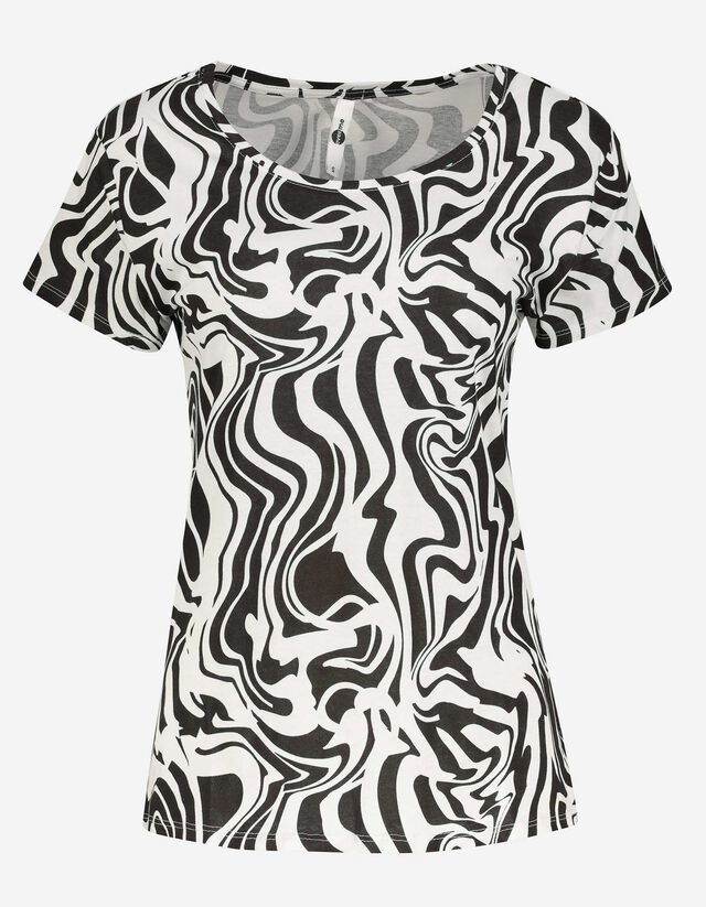 Damen T-Shirt - Animal-Muster 