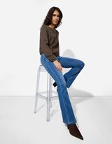 Jeans - Bootcut Fit - blau
