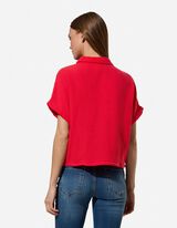 Chemise - Mousseline - Rouge