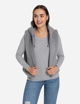 kamizelka - Odwracalne - szary