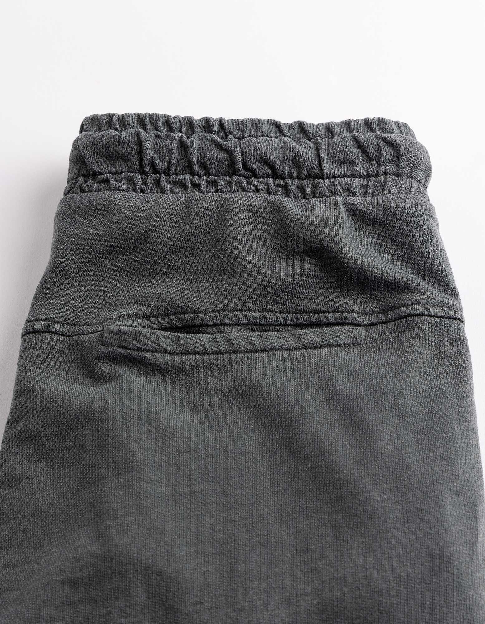Jogginghose - Washed-Out-Look - Dunkelgrau