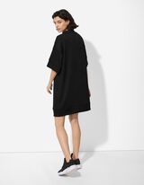 Abito blusato - Tinta unita - nero