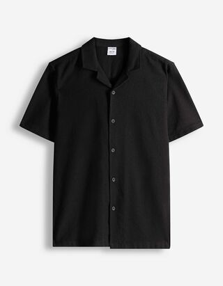 Hemd - Relax Fit - schwarz