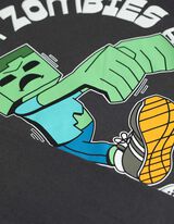 Langarmshirt - Minecraft - dunkelgrau