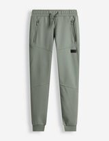 Pantaloni da jogging - Piqu&eacute; - verde scuro