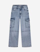 Cargohose - Wide Fit - blau