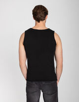 Tílko - Klasický střih Regular Fit - cerná